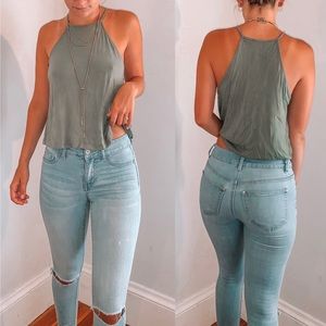 Olive Soft Flow Tank